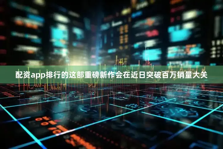 配资app排行的这部重磅新作会在近日突破百万销量大关