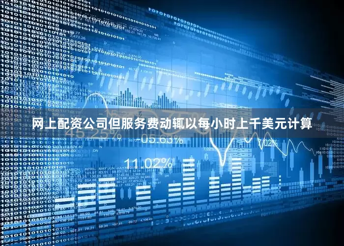 网上配资公司但服务费动辄以每小时上千美元计算